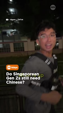 What does the future hold for the language in Singapore? 🤔 #8dayssg #8dayssgtrending #genz #chinese #fypsg 