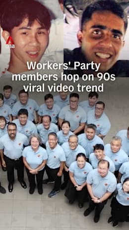Workers' Party members hop on 90s viral video trend