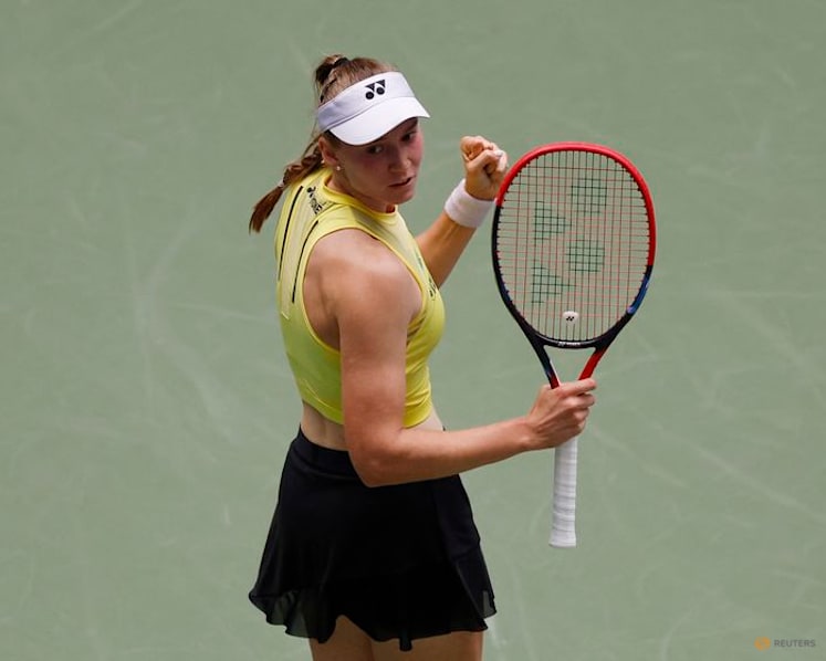 Rybakina beats qualifier Zheng to reach US Open semis and secure no. 1 spot