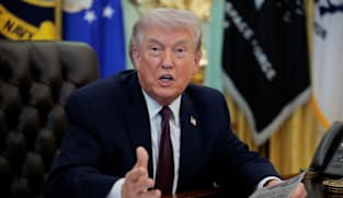 Trump says Iran president requests ceasefire, Tehran says 'false'