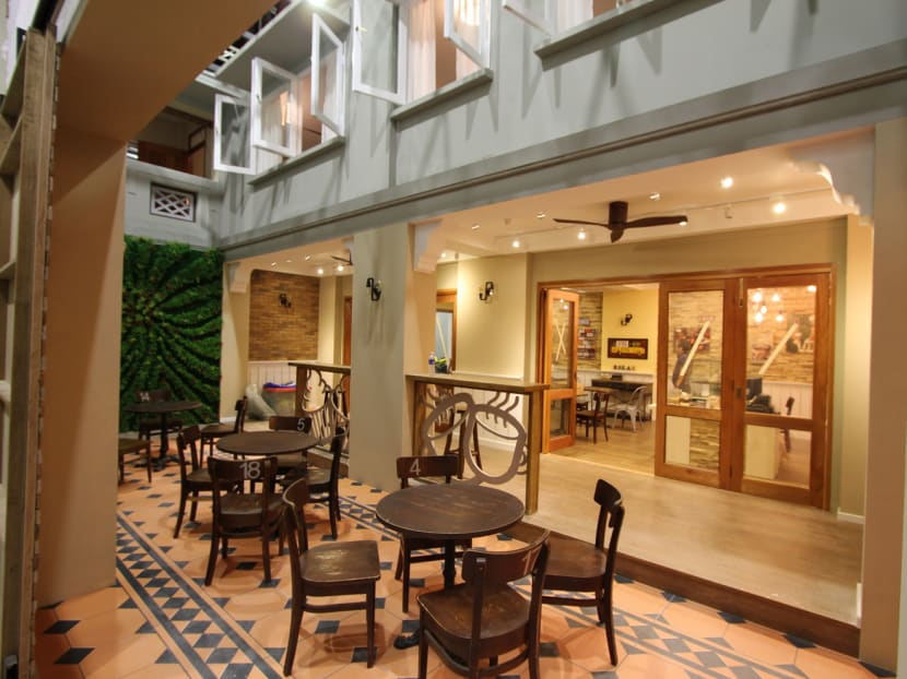 TV first: A specially-built double-story set for new drama Tanglin