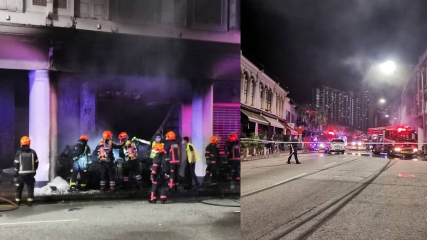 5 dead in car fire incident along Tanjong Pagar Road