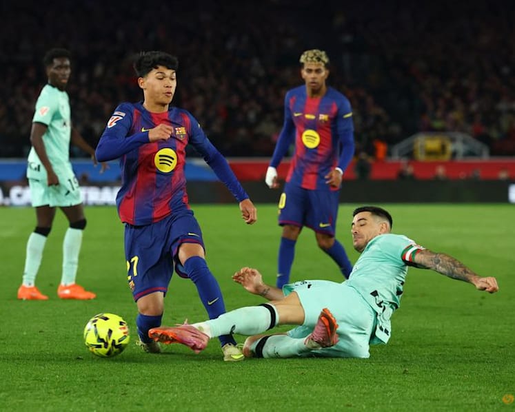 Barcelona mark Camp Nou return with 4-0 rout of Athletic Bilbao