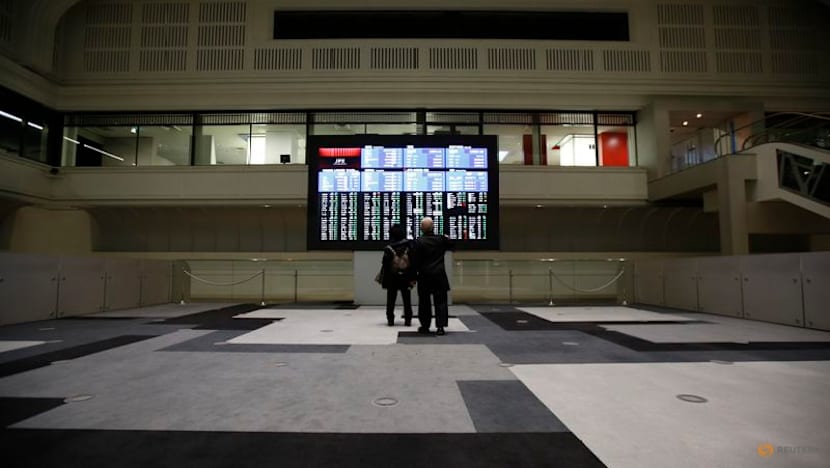 Stocks higher, dollar set for second straight weekly loss as investors eye Fed cut