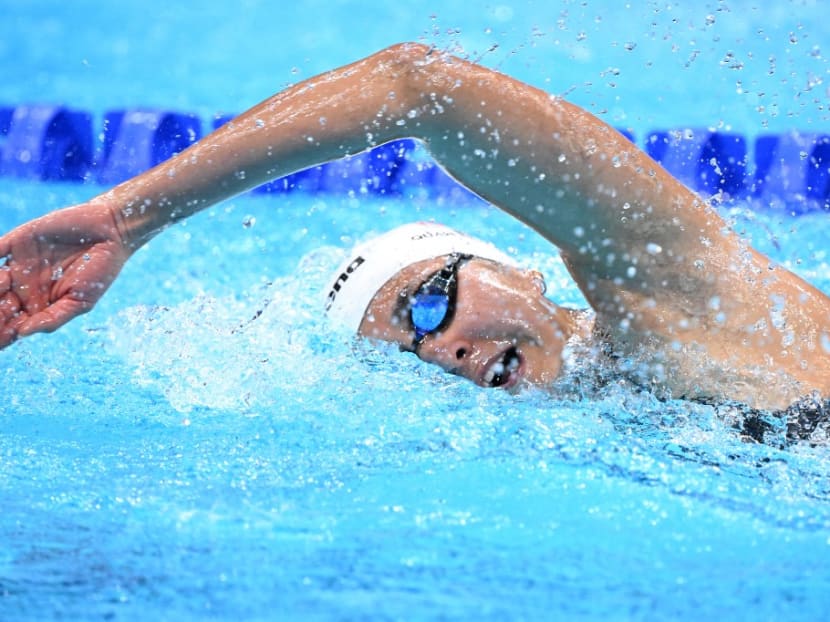 At the Tokyo Aquatics Centre, the Singaporean clocked a time of 26.16s in her women’s 50m freestyle heat.