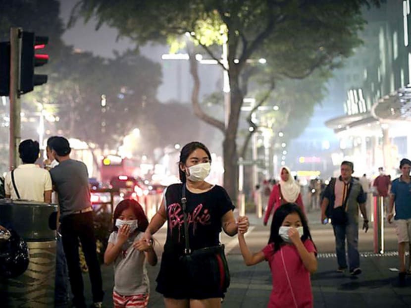 Even if the haze situation changes, the MOE said the decision to open or close schools from the day before will remain, to avoid confusion. Photo: Jason Quah