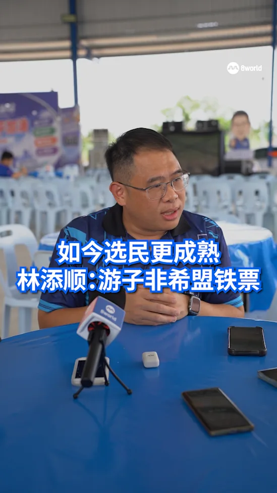 如今选民更成熟 林添顺:游子非希盟铁票