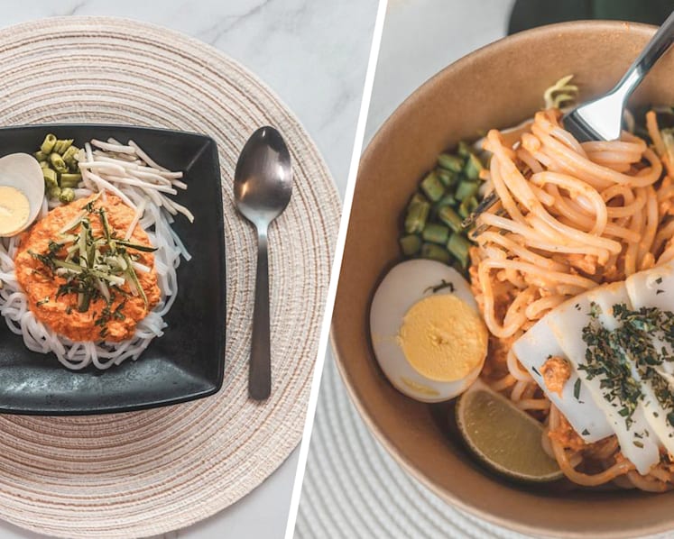 Addictive Halal Thai Dry “Laksa” With Fish Gravy By Retrenched Courier & Wife