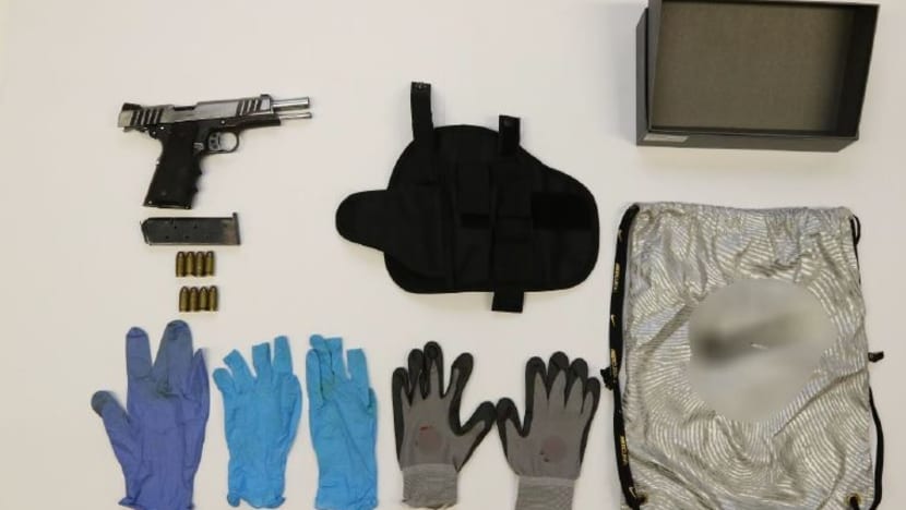 Two suspected drug offenders caught with loaded gun to be charged in court: Police, CNB