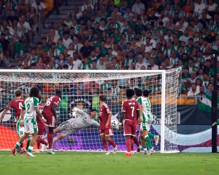 Mbappe denied at the death as Betis beat Real Madrid
