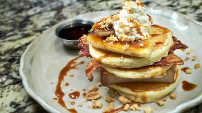 Doughnut And Pancake Sandwiches Worth Sinning For
