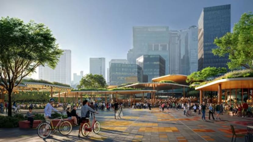 Ruang awam hubungkan Little India, Kampong Gelam & Waterloo Street antara usulan rancangan di Koridor Utara-Selatan Ruang awam hubungkan Little India, Kampong Gelam & Waterloo Street antara usulan rancangan di Koridor Utara-Selatan