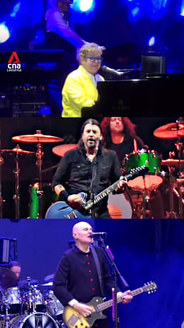 Singapore GP 2025: Elton John, Foo Fighters, Smashing Pumpkins