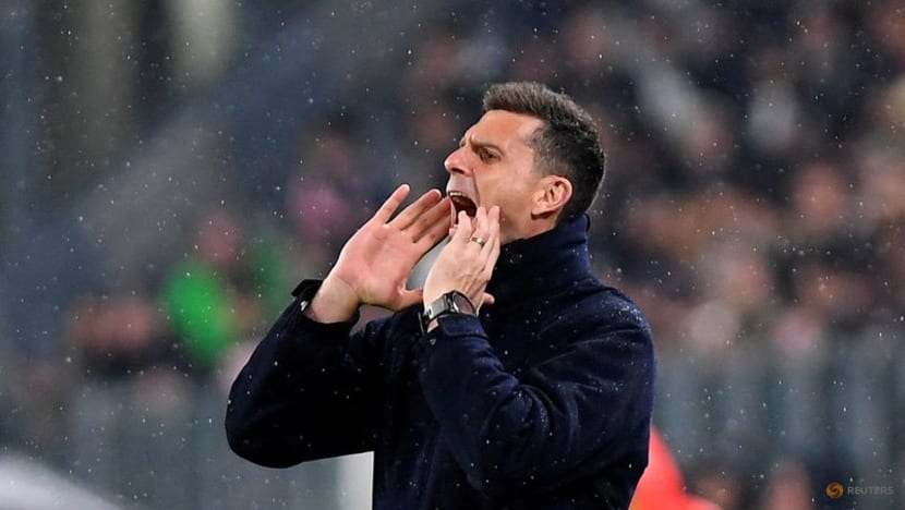 Under pressure Juventus boss Motta says he has club's support