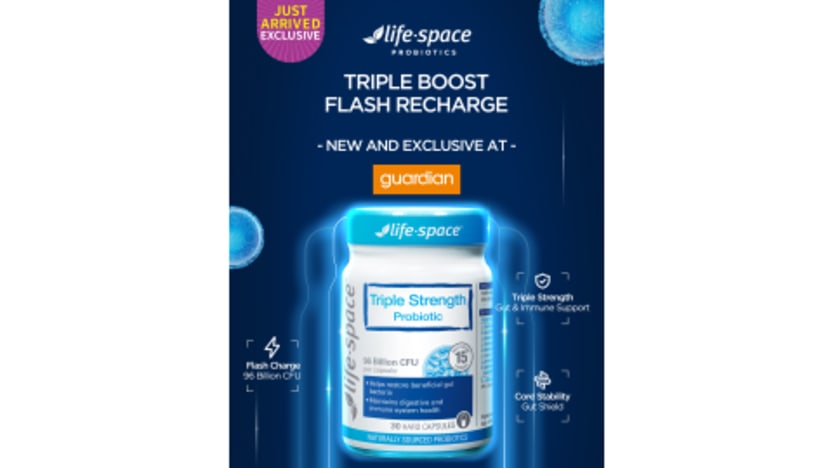 Triple the Probiotics, Triple the Relief: Life-Space Launches Triple Strength Probiotics in Singapore