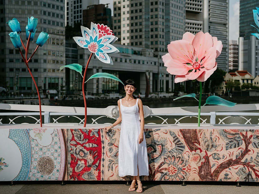 From wedding decor to Gardens by the Bay: Meet the self-taught artist behind giant flower installations 