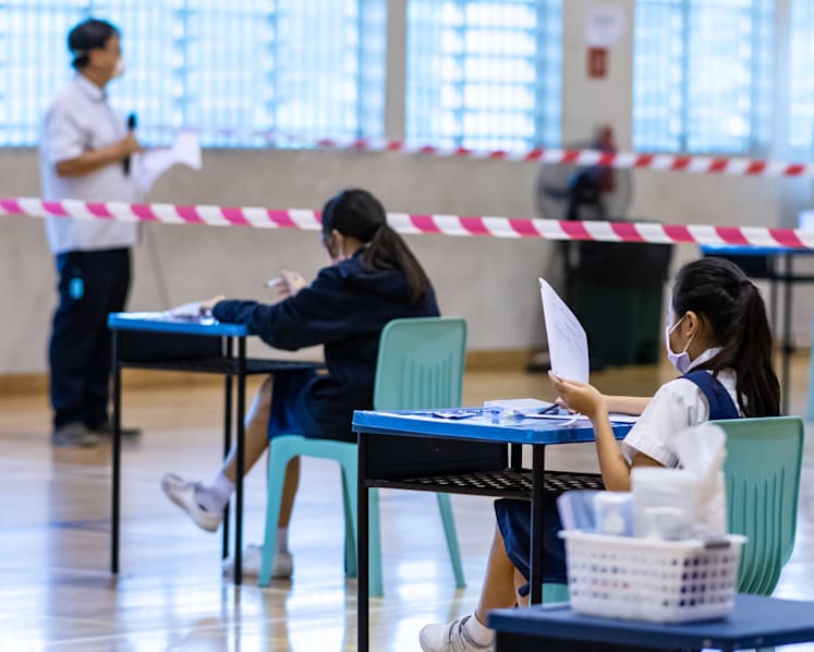 560 quarantined students sat for first PSLE written paper; procedures 'can be improved', parents say