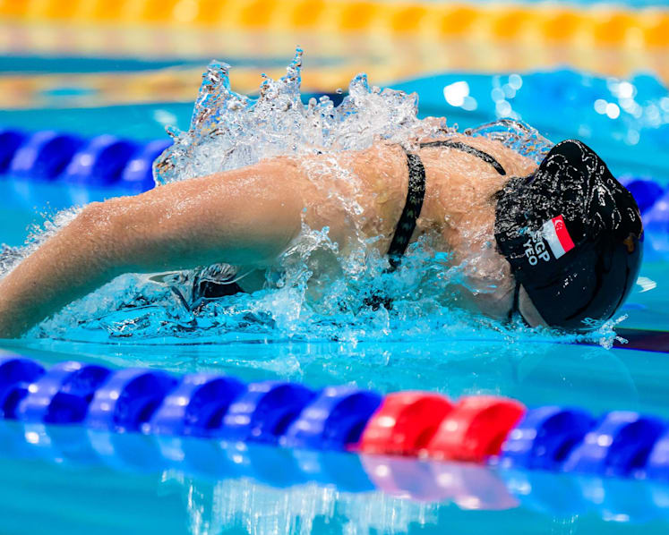 Gan Ching Hwee claims Asian Games silver in 800m freestyle for third medal in Japan Gan Ching Hwee claims Asian Games silver in 800m freestyle for third medal in Japan