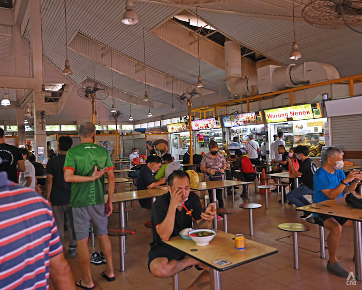 Interactive map showing participating hawkers and merchants added to CDC Vouchers website