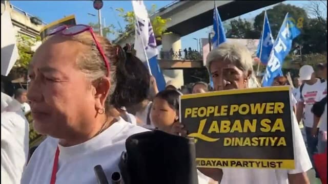 菲律宾反贪示威 抗议防洪工程涉贪迟迟未落实