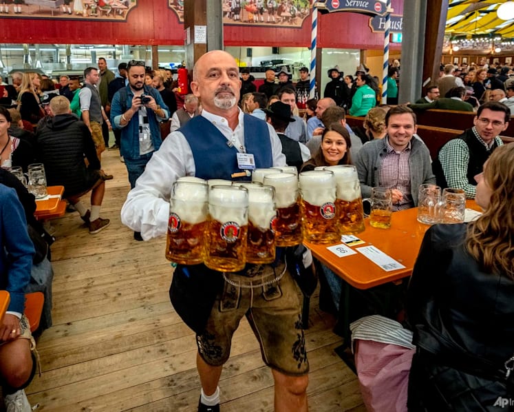 Germany's famed Oktoberfest opens after two-year pandemic hiatus