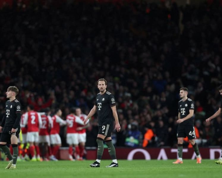 No panic, says Kane, as Arsenal inflict first defeat on Bayern