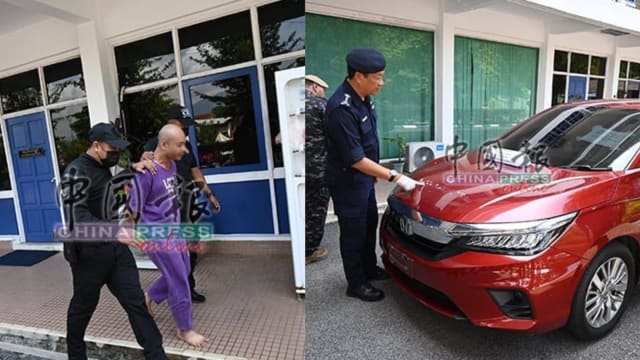 连人带车劫走 马国劫匪再闯民宅抢劫竟睡着被捕