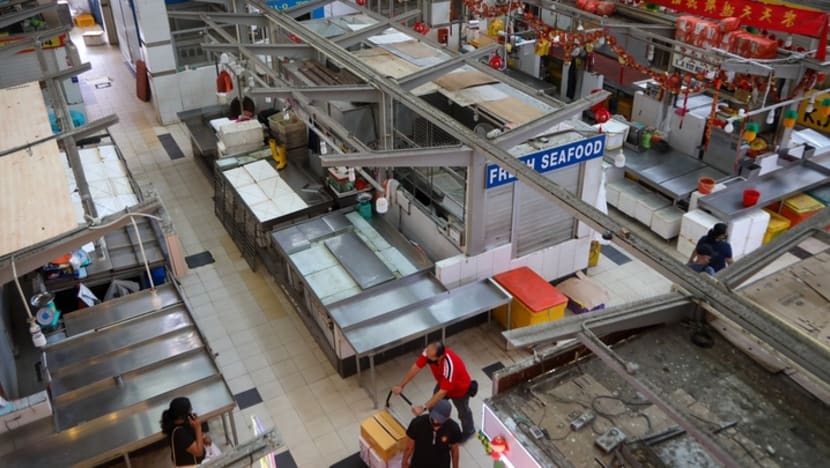 Covid-19: Mandatory TraceTogether-only check-in to be introduced at all wet markets, hawker centres