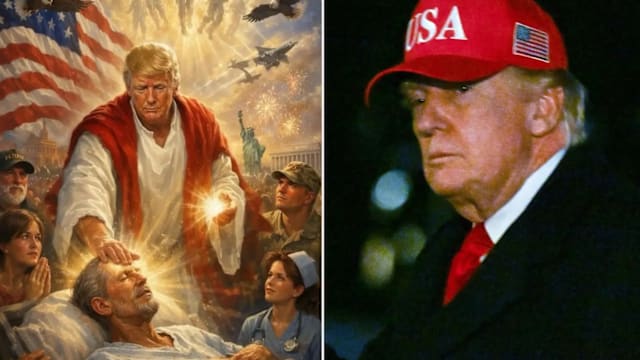 特朗普删除化身耶稣AI图 声称是在扮医生