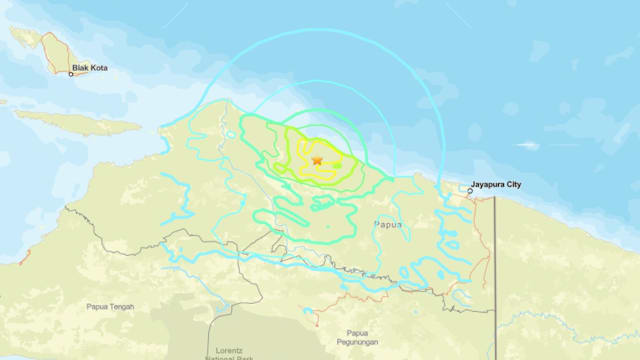 印尼巴布亚省发生6.5级地震