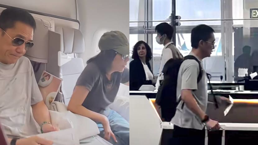 Tony Leung, Carina Lau Spotted In Business Class On BKK-Bound Flight With Other Passengers Openly Gawking At Them Tony Leung, Carina Lau Spotted In Business Class On BKK-Bound Flight With Other Passengers Openly Gawking At Them