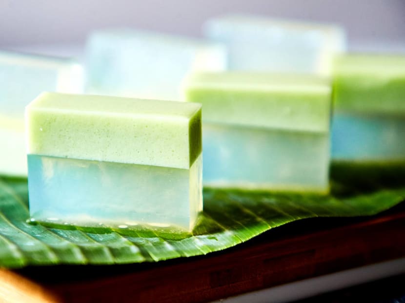 It’s a lighter version of the actual nonya kueh.