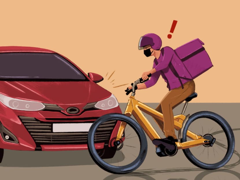 The Big Read: Faced with fatigue and rush to meet orders, food delivery riders grapple daily with road safety risks The Big Read: Faced with fatigue and rush to meet orders, food delivery riders grapple daily with road safety risks