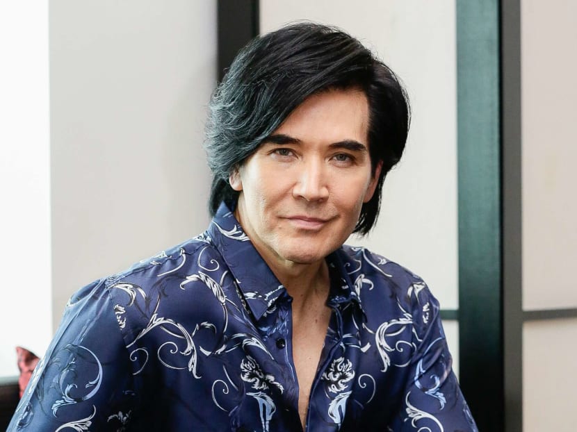 Taiwan-born pop icon Fei Xiang says he can't get enough of Singapore cuisine. Photo: Jason Ho