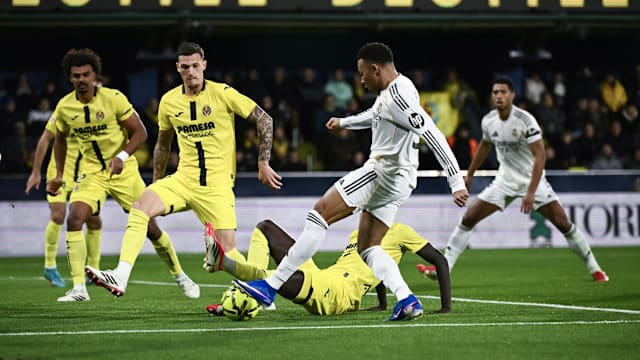 西甲：皇马2比0击败比利亚雷亚尔 暂居榜首