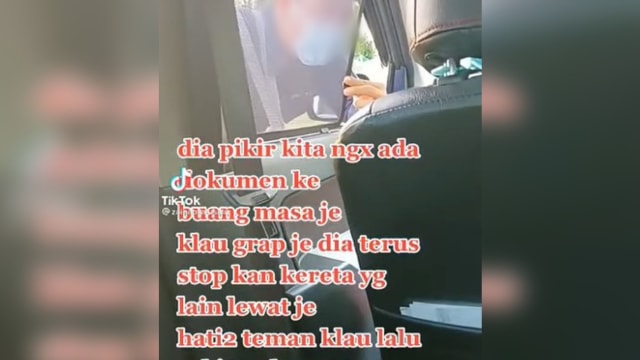 拍视频暗讽交警截车“找吃” 马警开档查涉事者