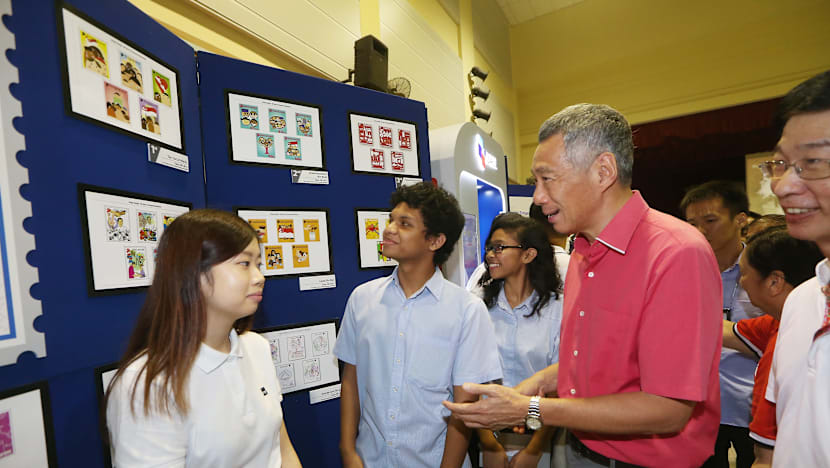 ITE student wins stamp-design contest with message of racial harmony