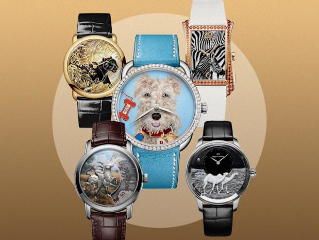 16 animal-inspired luxury watches from Cartier, Hermes, Patek Philippe and more