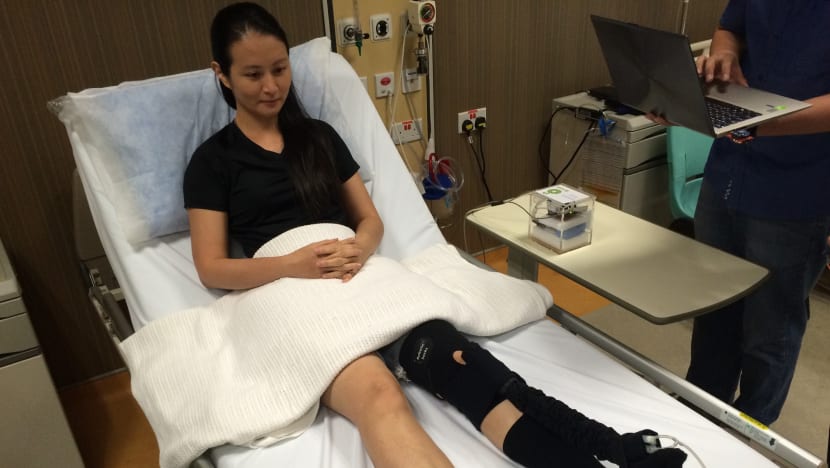 Robotic sock helps prevent deep vein thrombosis