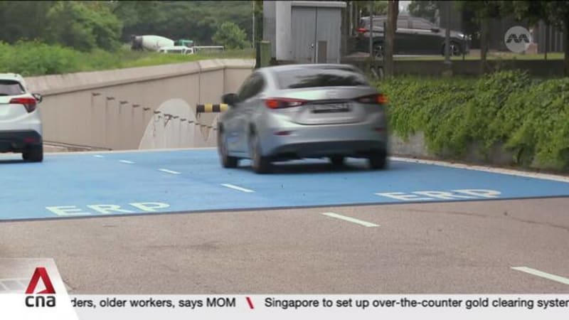 Electronic road pricing: Motorists trial advance ERP charging alerts, automatic toll payments 