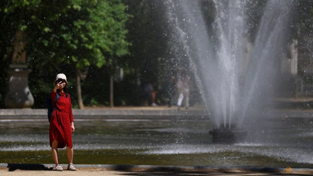 Temperature records shattered in Europe as deadly heatwave moves east - CNA
