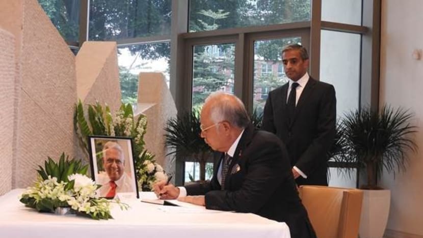 S R Nathan a great advocate of closer M’sia-S’pore ties: Najib
