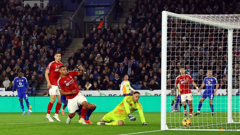 Wood brace earns Nottingham Forest 3-1 derby win at Leicester