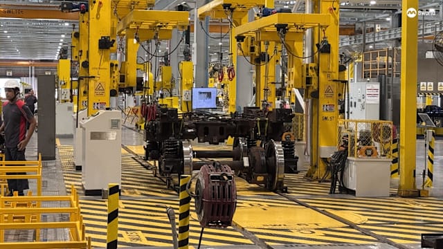 碧山地铁车厂升级 检修能力翻倍人力省三成