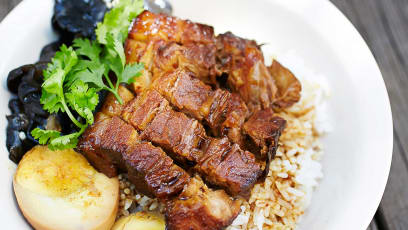Awesome $3.50 Soy-Braised Pork By Culinary School Grad-Turned-Hawker