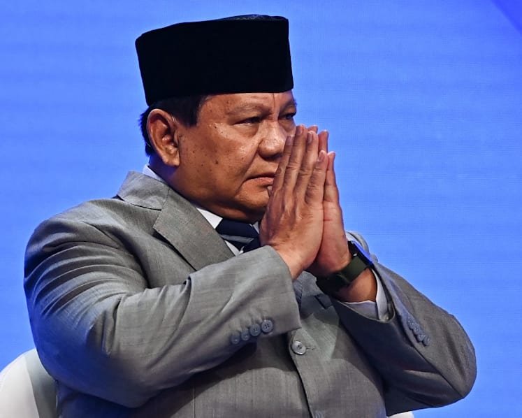 President-elect Prabowo says Indonesia willing to receive 1,000 refugees from Gaza to study in Java