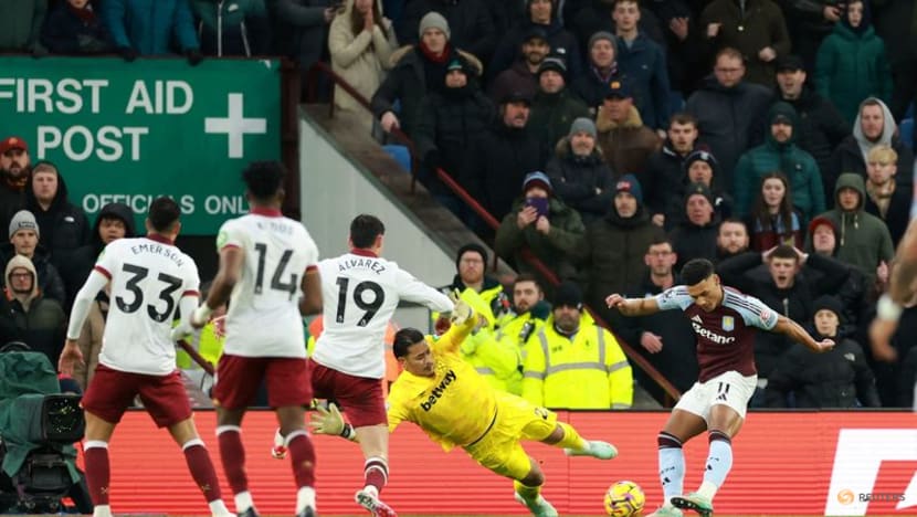 Aston Villa and West Ham draw 1-1 after Emerson cancels out Ramsey goal