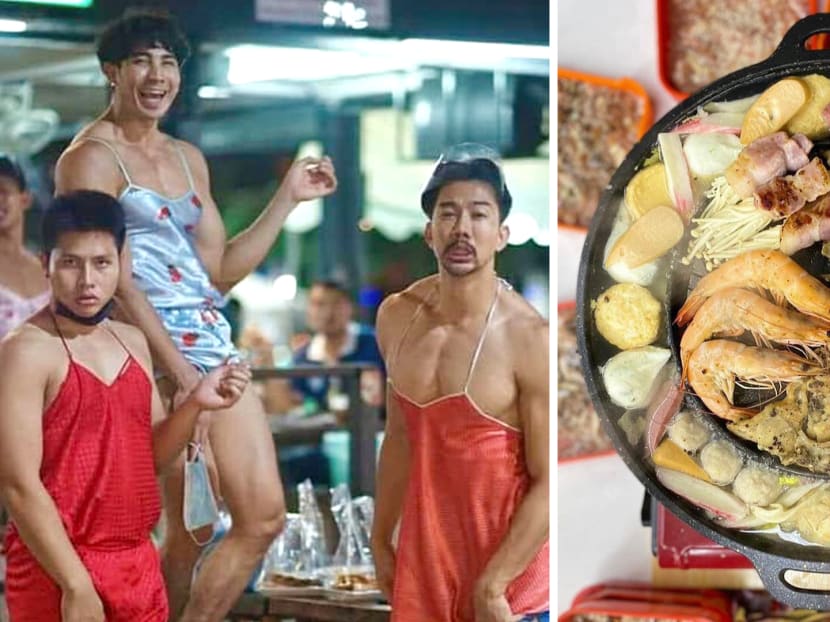 Lingerie-clad ‘Thai Hot Guys’ from Bangkok eatery to perform for 2 days at S’pore Mookata joint  