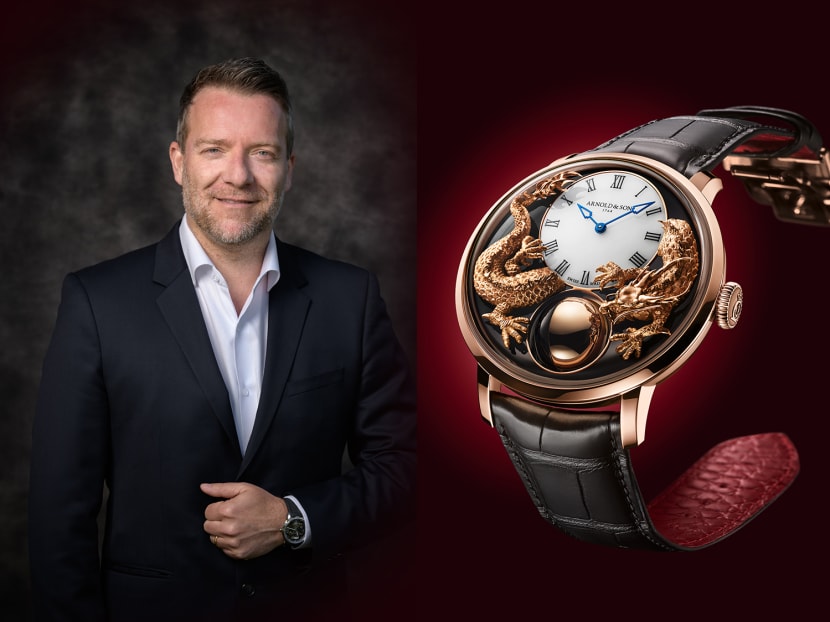 Arnold & Son’s CEO Bertrand Savary on the new Luna Magna Red Gold Year of the Dragon watch: ‘The creation took a year to complete’