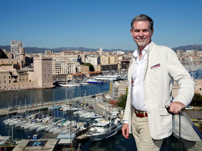 Reed Hastings, co-founder and CEO of Netflix, at the French premiere of Netflix TV series Marseille in Marseille, France. Photo: Reuters